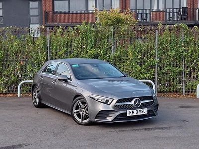 Grey Used 2019 Mercedes A180 AMG line Hatchback | £15,698 (Fair price)