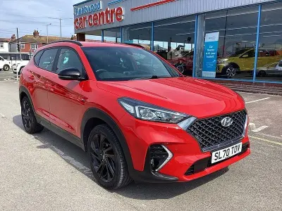 Used Hyundai Tucson N Line 136 HP (100 kW) 2020 Red SUV