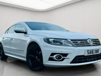 Used VW CC R-line 184 HP (135 kW) 2016 White Sedan