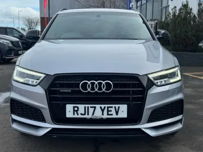 Używany Audi Q3 Black Edition 184 KM (135 kW) 2017 Srebrny SUV