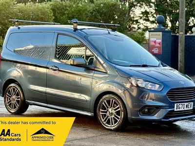 Blue Used 2020 Ford Transit Sport | £7,490 (Fair price)