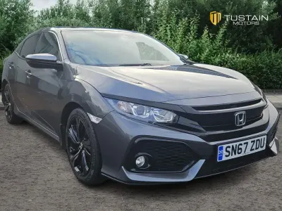 Used Honda Civic EX 129 HP (94 kW) 2017 Grey Hatchback