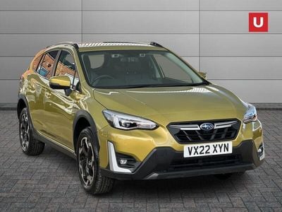 Used Subaru XV Premium 150 HP (110 kW) 2022 Yellow SUV