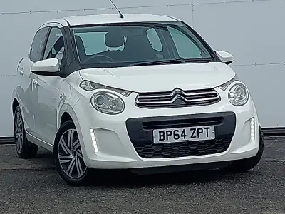 Used Citroën C1 Feel 68 HP (50 kW) 2015 White Hatchback