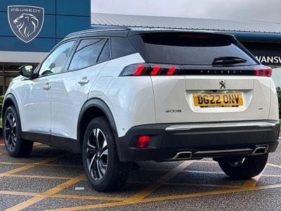 White Used 2022 Peugeot 2008 GT SUV | £15,250 (Fair price)