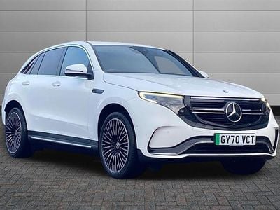 White Used 2020 Mercedes EQC400 AMG Line Premium Plus SUV | £27,550 (A bit pricey)