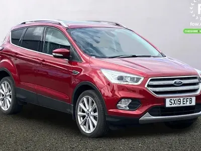 Used Ford Kuga Titanium X 182 HP (133 kW) 2019 Red SUV