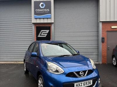 Used Nissan Micra Acenta 2015 Blue Hatchback