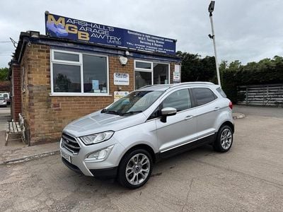Used Ford Ecosport Titanium 100 HP (73 kW) 2018 Silver SUV