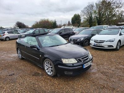 Black Used 2005 Saab 9-3 Cabriolet Aero Cabriolet | £995