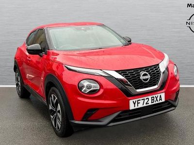 Used Nissan Juke Acenta 114 HP (83 kW) 2022 Red SUV