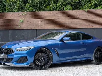 Used BMW 840 Coupé Comfort Edition 2018 Blue Coupe