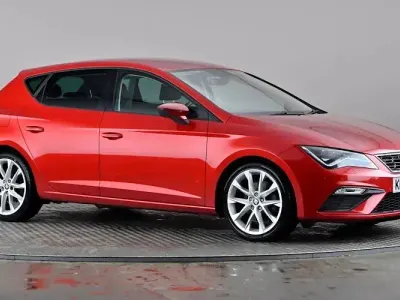 Used Seat Leon FR Sport 150 HP (110 kW) 2018 Red Hatchback