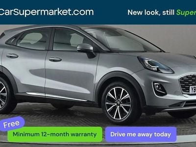 Used Ford Puma Titanium 125 HP (91 kW) 2023 Silver SUV