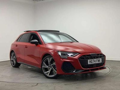 Used Audi A3 Black Edition 147 HP (108 kW) 2024 Red Hatchback