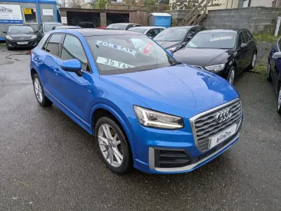 Used Audi Q2 S-Line 116 HP (85 kW) 2017 Blue SUV