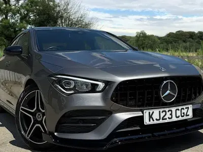 Used Mercedes CLA180 Executive 136 HP (100 kW) 2022 Grey Coupe