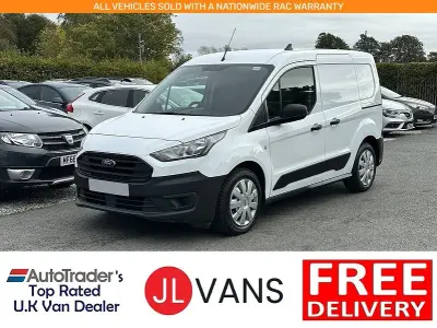 Used Ford Transit Connect 75 HP (55 kW) 2020 White MPV