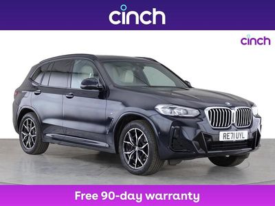 Black Used 2021 BMW X3 M Sport SUV | £29,999 (Fair price)