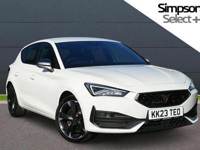 Used Cupra Leon VZ1 241 HP (177 kW) 2023 White Hatchback
