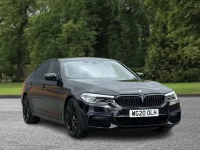 Used BMW 520 M Sport 190 HP (139 kW) 2020 Black Sedan