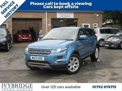 Used Land Rover Range Rover evoque Pure 190 HP (139 kW) 2013 Blue SUV