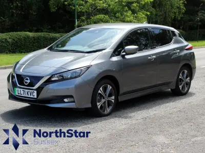 Used Nissan Leaf N-Connecta 160 kW (218 HP) 2021 Grey Hatchback