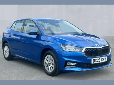 Used Skoda Fabia SE 116 HP (85 kW) 2025 Blue Hatchback