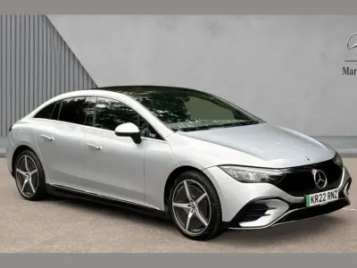 Used Mercedes EQE350 AMG Line Premium 214 kW (292 HP) 2022 Silver Sedan