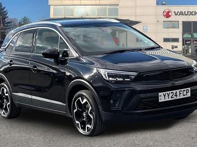 Used Vauxhall Crossland Ultimate 131 HP (96 kW) 2024 Black SUV