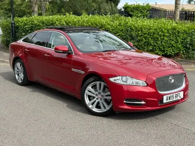 Used Jaguar XJ Premium Luxury 2015 Red Sedan