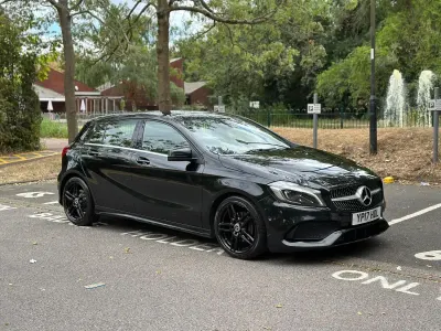 Used Mercedes A180 AMG Line Premium 2017 Black Hatchback