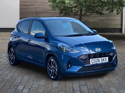 New Hyundai i10 Premium 79 HP (58 kW) 2026 Blue Hatchback