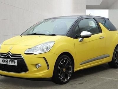 Used Citroën DS3 2011 Yellow Hatchback