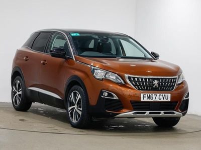 Bronze Used 2017 Peugeot 3008 Allure SUV | £10,498 (Fair price)