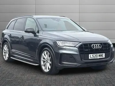Used Audi Q7 Black Edition 286 HP (210 kW) 2020 Grey SUV