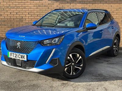 Blue Used 2021 Peugeot e-2008 Allure SUV | £12,247 (Fair price)