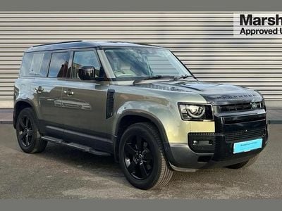 Pangea green metallic Used 2020 Land Rover Defender First Edition SUV | £43,411 (Fair price)