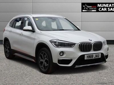 White Used 2018 BMW X1 xLine SUV | £14,900 (Good price)