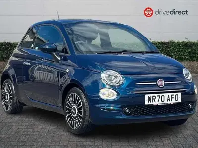 Used Fiat 500 Launch Edition 70 HP (51 kW) 2020 Blue Hatchback