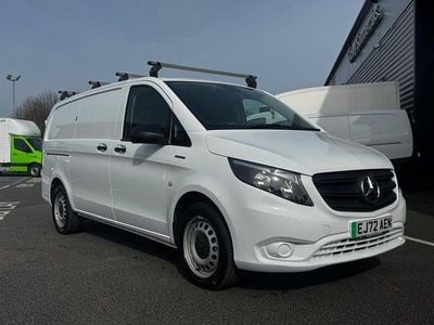 Used Mercedes e-Vito Progressive 85 kW (116 HP) 2022 White MPV