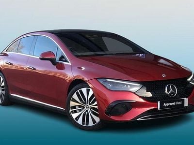 Red Used 2022 Mercedes EQE350 Exclusive Luxury Sedan | £34,995 (Good price)