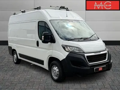 Used Peugeot Boxer 140 HP (102 kW) 2020 White Van