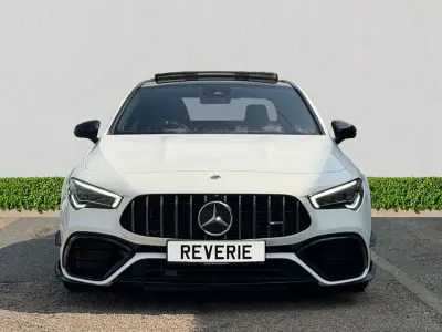 Used Mercedes CLA45 AMG AMG 421 HP (309 kW) 2023 White Coupe