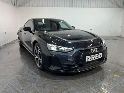Begagnad Audi e-tron GT quattro Advanced 350 kW (476 HK) 2022 Svart Sedan