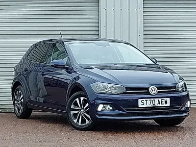 Used VW Polo United 80 HP (58 kW) 2020 Blue Hatchback