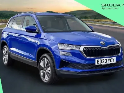 Used Skoda Karoq SE Drive 81 HP (59 kW) 2023 Energy blue SUV