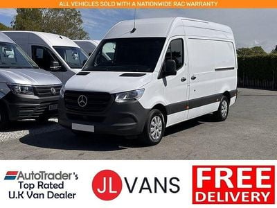 Begagnad Mercedes Sprinter Progressive 150 HK (110 kW) 2022 Vit Van