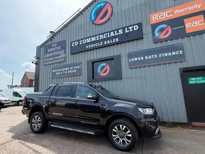 Used Ford Ranger Wildtrack 2021 Black Pickup