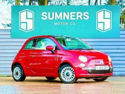 Used Fiat 500 Lounge 69 HP (50 kW) 2013 Red Hatchback
